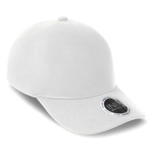 INIVI STANLEY 1 PANEL SEAMLESS CAP - White - OSFA