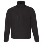 COAL HARBOUR® PREMIER WATER REPELLENT SOFT SHELL JACKET - Black - 4XL