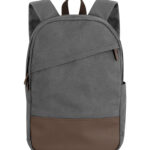 KOI® CANVAS BACKPACK 13 L - Faded Grey - OSFA