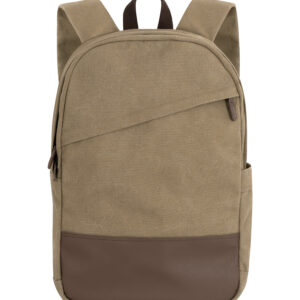 KOI® CANVAS BACKPACK 13 L - Faded Tan - OSFA
