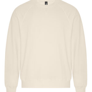 KOI® ELEMENT CVC FRENCH TERRY CREWNECK - Natural - M