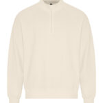 KOI® ELEMENT CVC FRENCH TERRY 1/4 ZIP - Natural - M