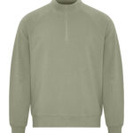 KOI® ELEMENT CVC FRENCH TERRY 1/4 ZIP - Thyme - S