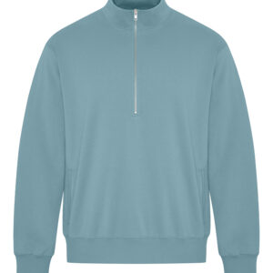 KOI® ELEMENT CFF 1/2 ZIP SWEATSHIRT - Blue Mist - 2XL