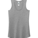 KOI® ELEMENT TRIBLEND RACERBACK LADIES’ TANK - Grey Frost - S
