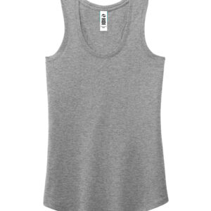 KOI® ELEMENT TRIBLEND RACERBACK LADIES’ TANK - Grey Frost - 2XL