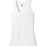 KOI® ELEMENT TRIBLEND RACERBACK LADIES’ TANK - White - L
