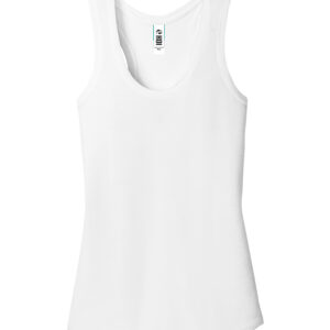KOI® ELEMENT TRIBLEND RACERBACK LADIES’ TANK - White - 2XL