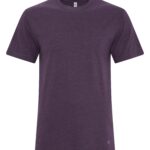 KOI® ELEMENT RING SPUN BLEND TEE - Amethyst - M