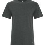 KOI® ELEMENT RING SPUN BLEND TEE - Charcoal - 3XL
