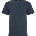 KOI® ELEMENT RING SPUN BLEND TEE - Indigo - S