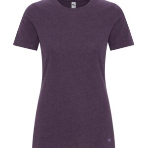 KOI® ELEMENT RING SPUN BLEND LADIES' TEE - Amethyst - 3XL
