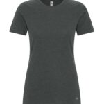 KOI® ELEMENT RING SPUN BLEND LADIES' TEE - Charcoal - S