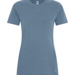 KOI® ELEMENT RING SPUN BLEND LADIES' TEE - Denim - XL