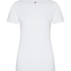 KOI® ELEMENT RING SPUN BLEND LADIES' TEE - White - 2XL