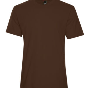 KOI® ELEMENT RING SPUN COTTON TEE - Coffee Brown - 2XL