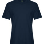 KOI® ELEMENT RING SPUN COTTON TEE - Midnight Blue - L