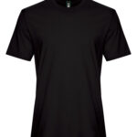 KOI® ELEMENT RING SPUN COTTON TEE - Onyx - 3XL