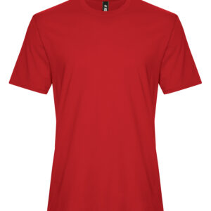 KOI® ELEMENT RING SPUN COTTON TEE - Scarlet Red - 2XL