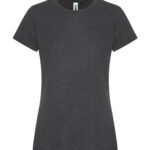 KOI® ELEMENT RING SPUN COTTON LADIES' TEE - Charcoal Heather** - XL