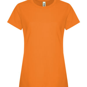 KOI® ELEMENT RING SPUN COTTON LADIES' TEE - Orange Burst - 2XL