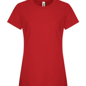 KOI® ELEMENT RING SPUN COTTON LADIES' TEE - Scarlet Red - XL