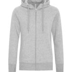 ATC™ ESACTIVE® CORE FULL ZIP LADIES’ HOODIE - Athletic Grey** - L