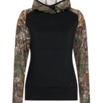 ATC™ REALTREE® TECH FLEECE LADIES' HOODIE - Black/Realtree Xtra® - M