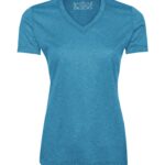 ATC™ PRO TEAM HEATHER ProFORMANCE V-NECK LADIES' TEE - Blue Wake Heather - XS