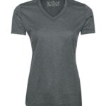 ATC™ PRO TEAM HEATHER ProFORMANCE V-NECK LADIES' TEE - Graphite Heather - 3XL