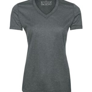 ATC™ PRO TEAM HEATHER ProFORMANCE V-NECK LADIES' TEE - Graphite Heather - 2XL