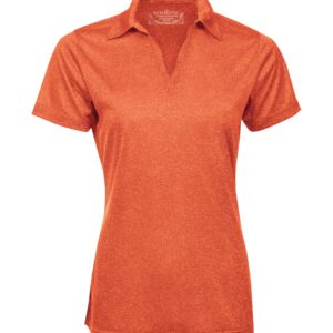 ATC™ PRO TEAM HEATHER ProFORMANCE LADIES' POLO - Deep Orange Heather - 2XL