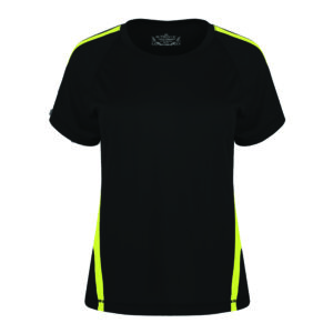 ATC™ PRO TEAM HOME & AWAY LADIES' JERSEY - Black/Extreme Yellow - 2XL