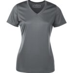 ATC™ PRO TEAM SHORT SLEEVE V-NECK LADIES' TEE - Coal Grey - 3XL