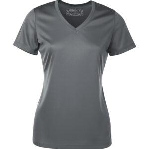 ATC™ PRO TEAM SHORT SLEEVE V-NECK LADIES' TEE - Coal Grey - 2XL