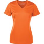 ATC™ PRO TEAM SHORT SLEEVE V-NECK LADIES' TEE - Deep Orange - XS