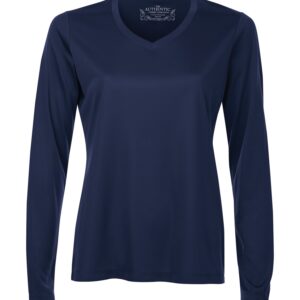 ATC™ PRO TEAM LONG SLEEVE V-NECK LADIES' TEE - True Navy - 2XL