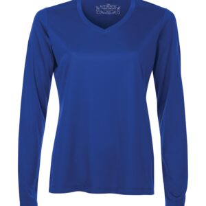 ATC™ PRO TEAM LONG SLEEVE V-NECK LADIES' TEE - True Royal - 2XL