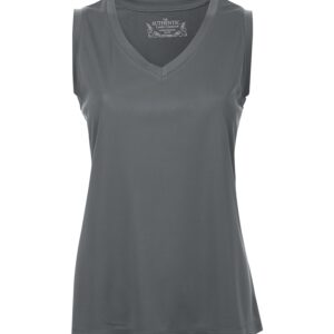 ATC™ PRO TEAM SLEEVELESS V-NECK LADIES' TEE - Coal Grey - 2XL