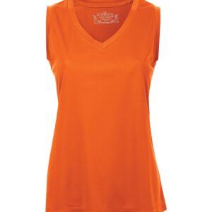 ATC™ PRO TEAM SLEEVELESS V-NECK LADIES' TEE - Deep Orange - 2XL