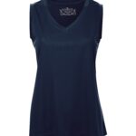 ATC™ PRO TEAM SLEEVELESS V-NECK LADIES' TEE - True Navy - L