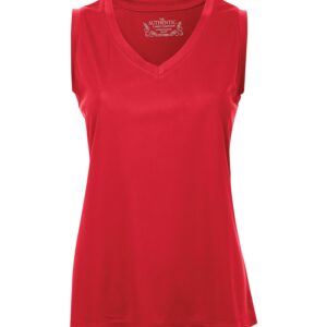 ATC™ PRO TEAM SLEEVELESS V-NECK LADIES' TEE - True Red - 2XL