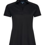 COAL HARBOUR® TECH MESH SNAG RESISTANT LADIES' POLO - Black - 3XL