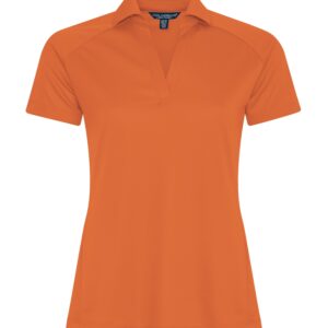 COAL HARBOUR® TECH MESH SNAG RESISTANT LADIES' POLO - Deep Orange - L