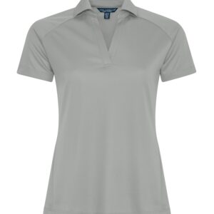 COAL HARBOUR® TECH MESH SNAG RESISTANT LADIES' POLO - Silver - 2XL