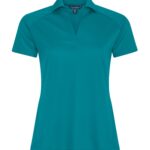 COAL HARBOUR® TECH MESH SNAG RESISTANT LADIES' POLO - Tropic Blue - XS