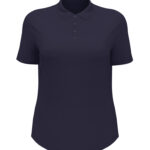 ORIGINAL PENGUIN® SOLID LADIES' POLO - Black Iris Blue - S