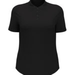 ORIGINAL PENGUIN® SOLID LADIES' POLO - Caviar Black - 2XL