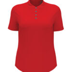 ORIGINAL PENGUIN® SOLID LADIES' POLO - Salsa Red - M
