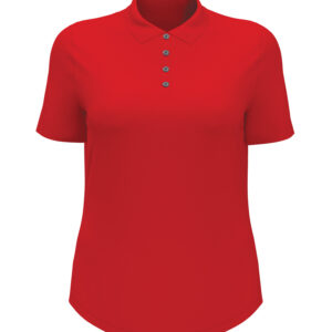 ORIGINAL PENGUIN® SOLID LADIES' POLO - Salsa Red - S